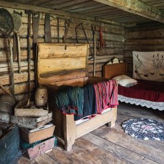 Kihnu salas senā "Metsamaa" sēta