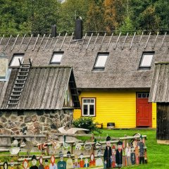 Kihnu salas senā "Metsamaa" sēta