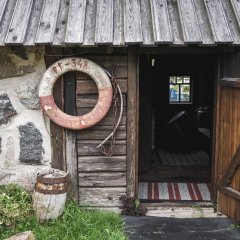 Kihnu salas senā "Metsamaa" sēta