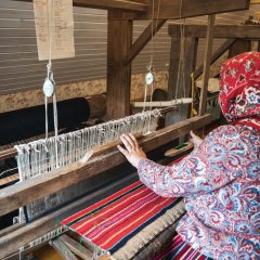 Kihnu salas senā "Metsamaa" sēta