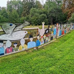 Kihnu salas senā "Metsamaa" sēta