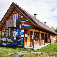 Kihnu salas senā "Metsamaa" sēta